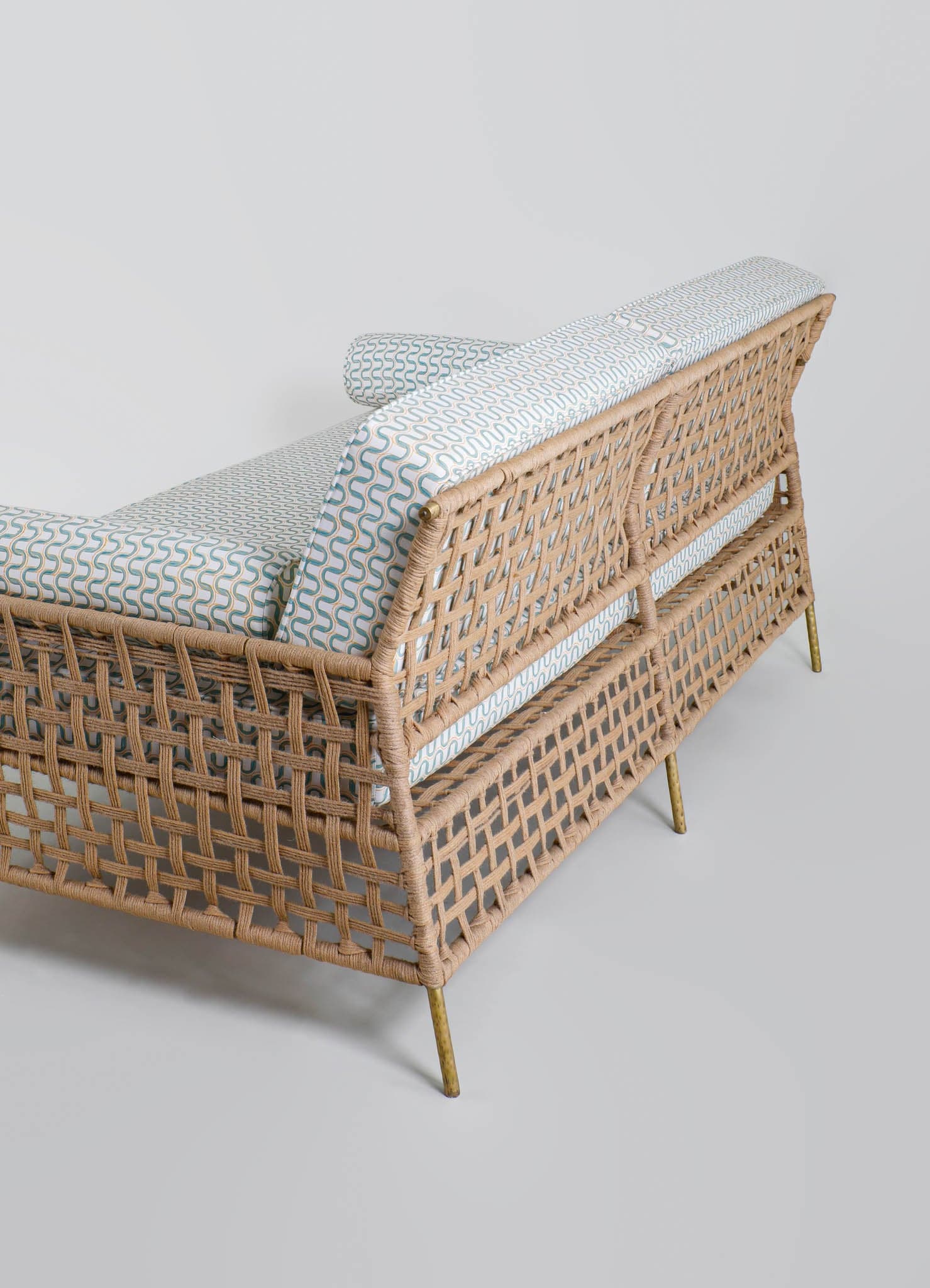 Twist & Knot Two Seater Sofa by Viya