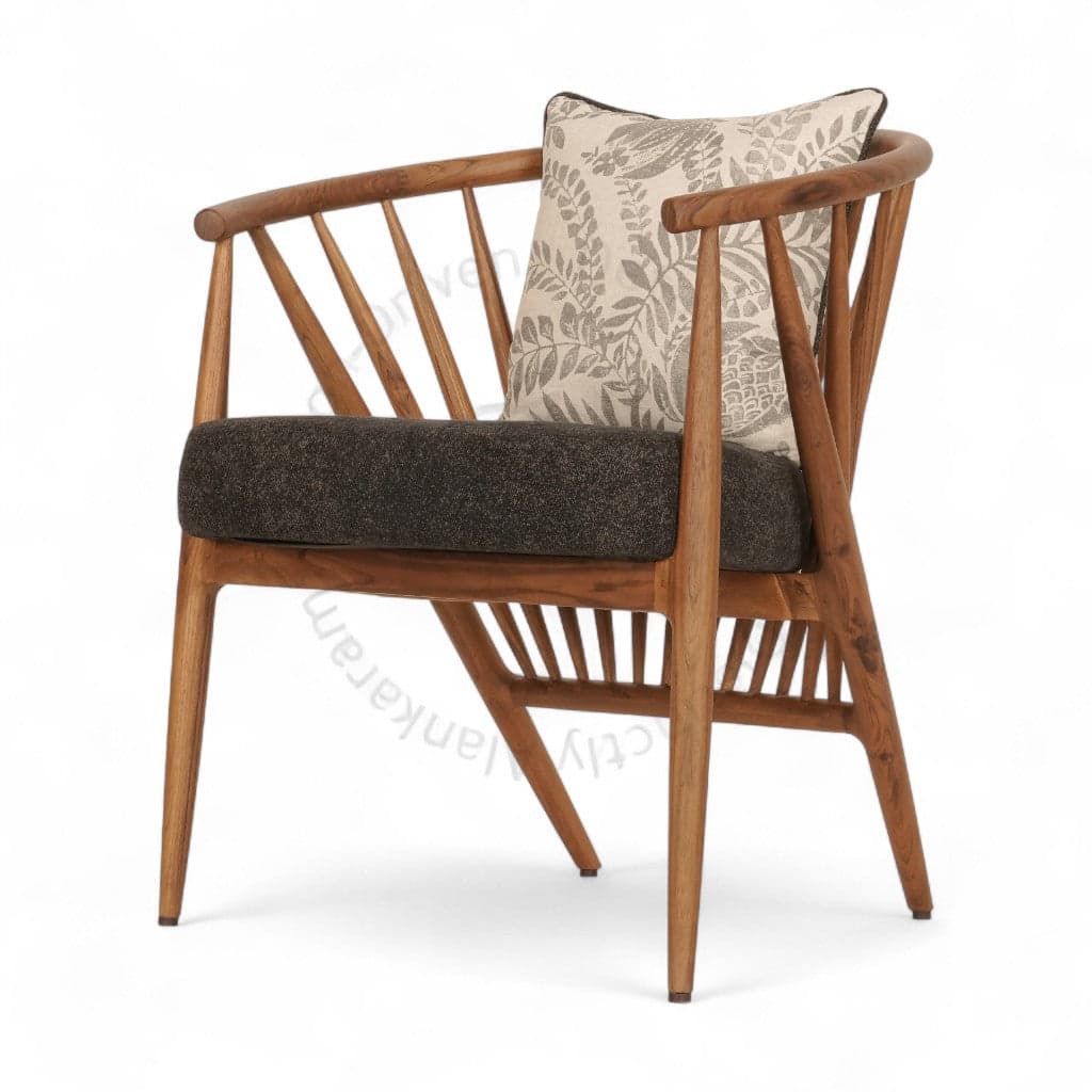 Hloma - Teak Dining Chair by Alankaram
