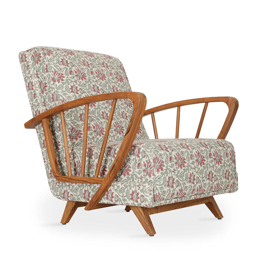 Fani - Teak Lounge Chair 3 by Alankaram