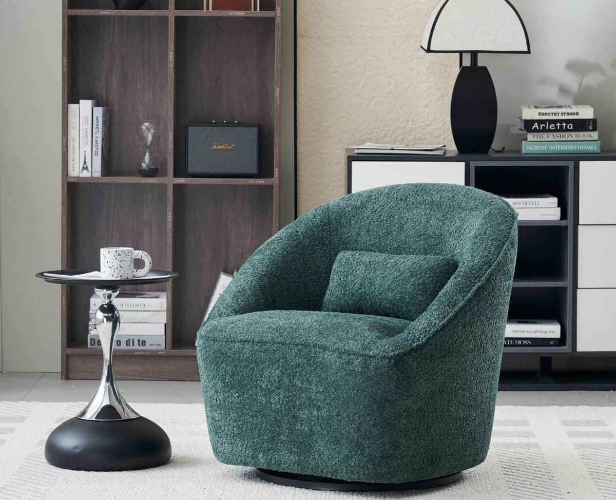 Aura Loop Sofa - (Dark Green) by Furniselan