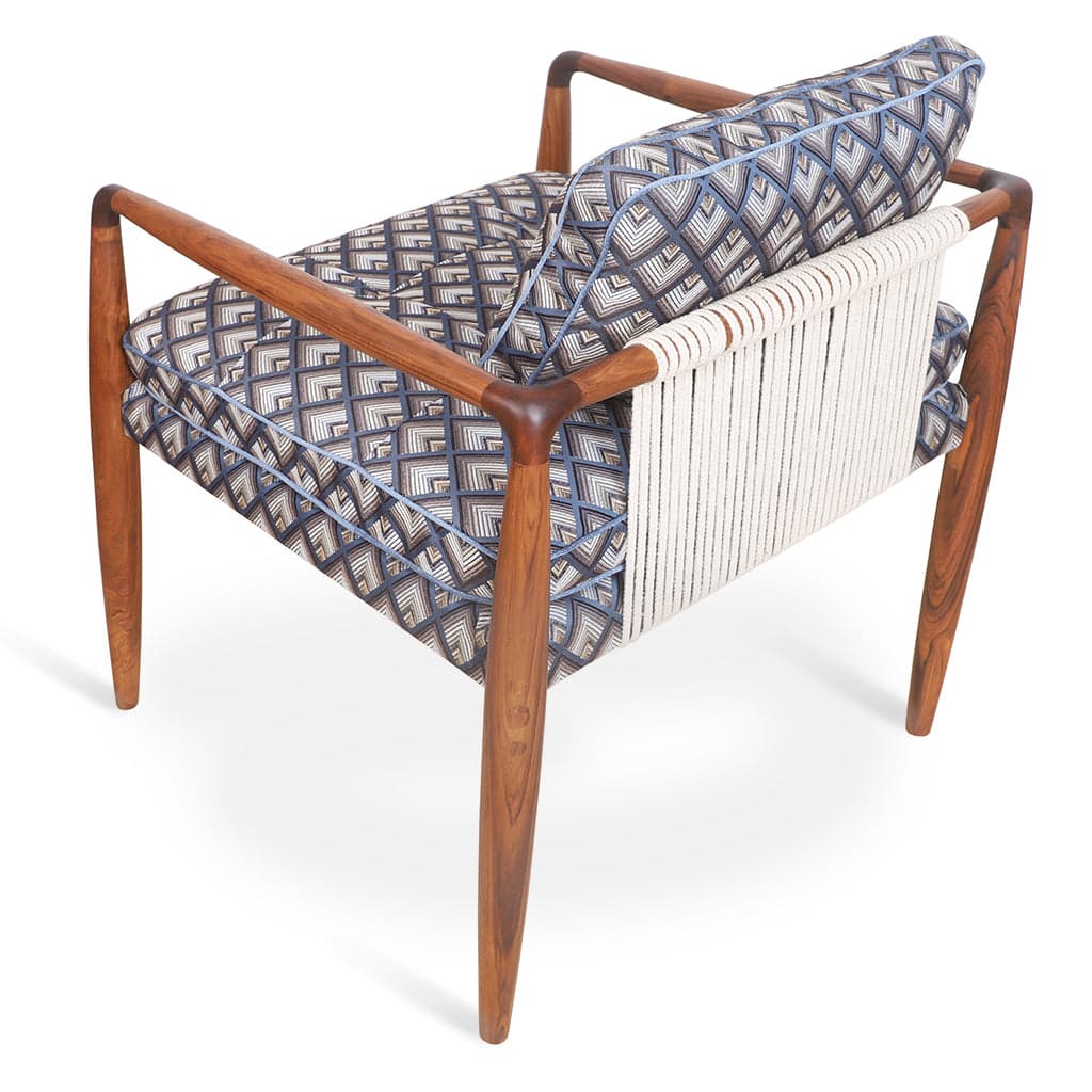 Kutu - Teak Lounge Chair by Alankaram