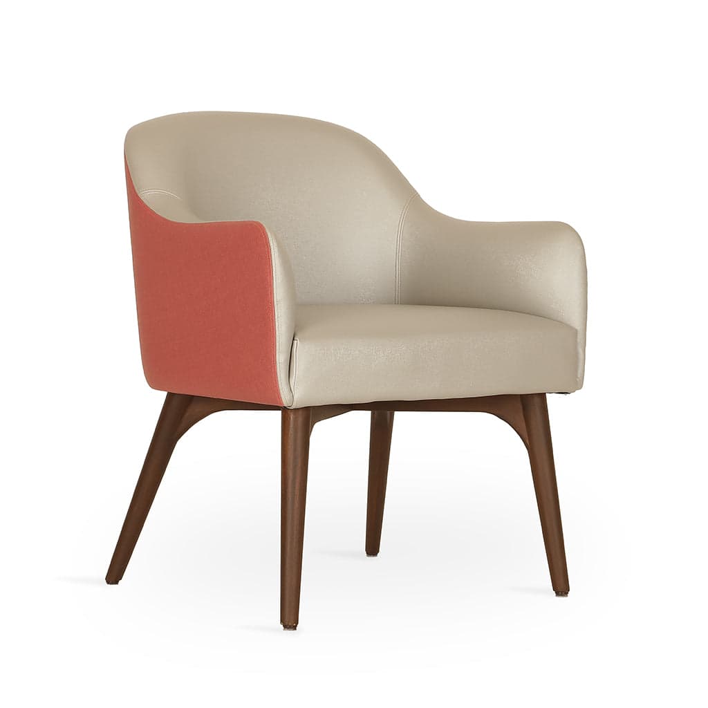 Aavaha - Ash/Oak/Beech legs Dining Chair, Stained 2 by Alankaram