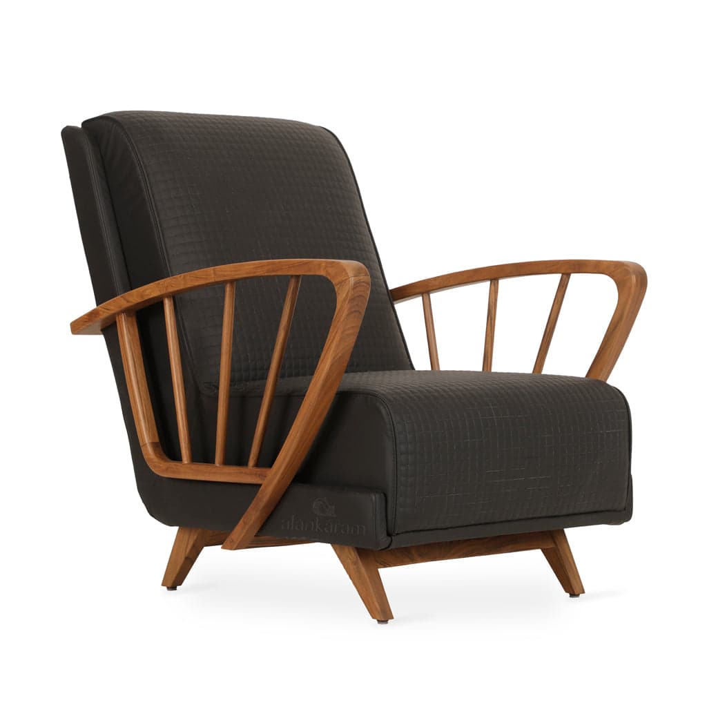 Fani - Teak Lounge Chair 4 by Alankaram