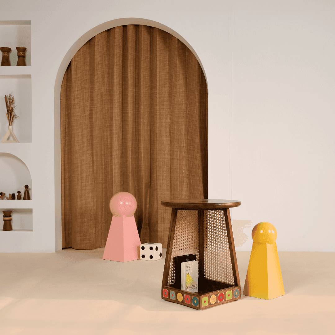 Mohra Teakwood Table by Opaque studio