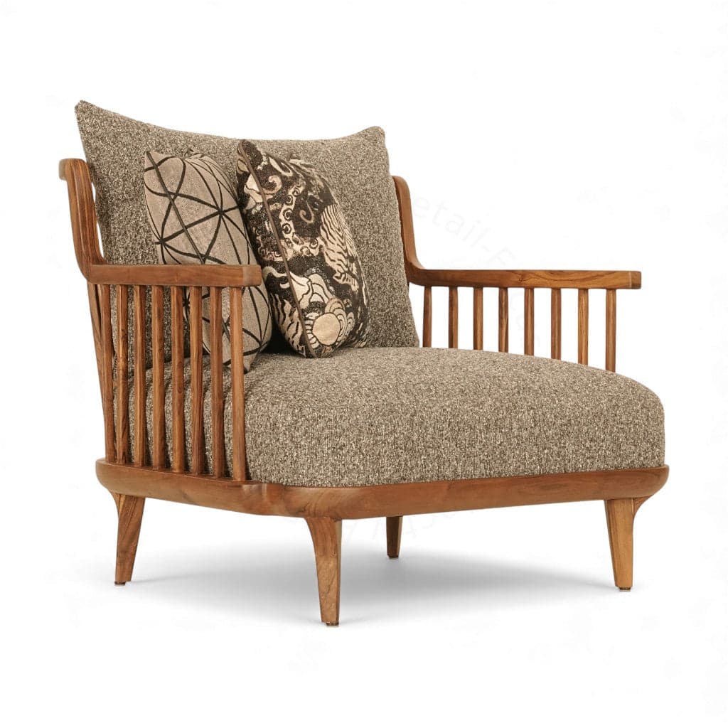 Lega - Teak Lounge Chair 2 by Alankaram