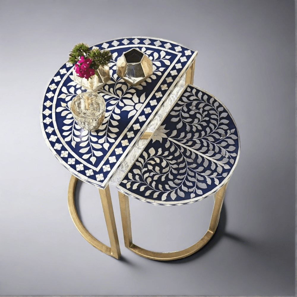 Nascent Moon Bone Inlay by Flamingo Life