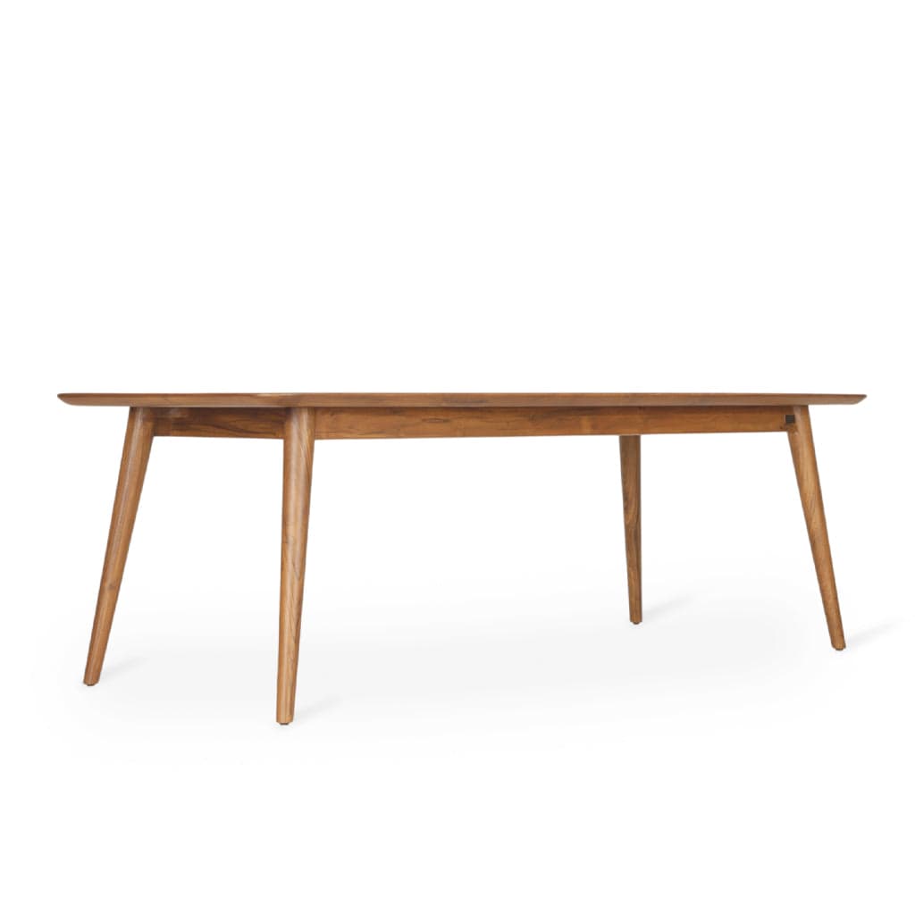 Ambu - Eight Seater Teakwood Dining Table by Alankaram