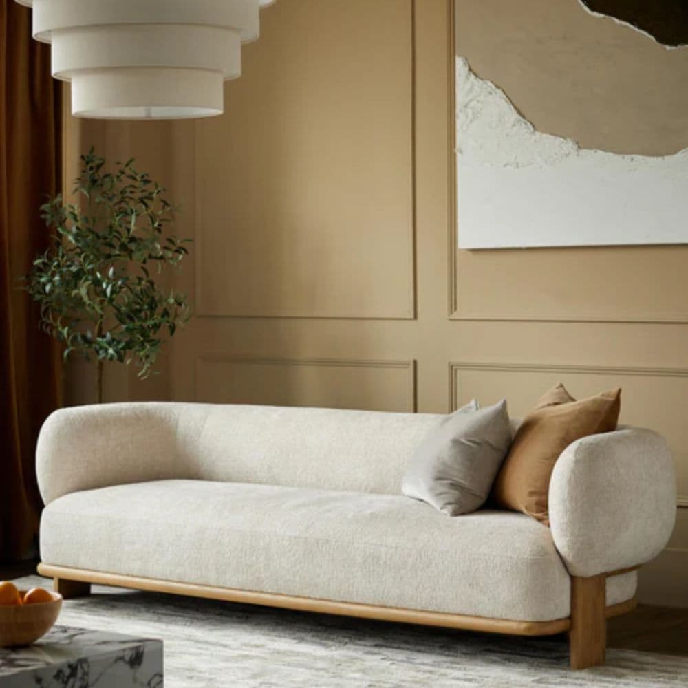 Buy Luxury 3 Seater Sofas Online in India | Stylish Comfort by Furnhands by Furnhands