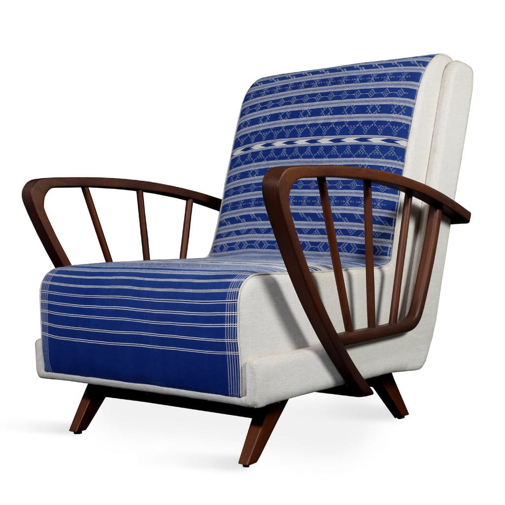 Fani - Ash/Oak/Beech, Lounge Chair, Stained by Alankaram