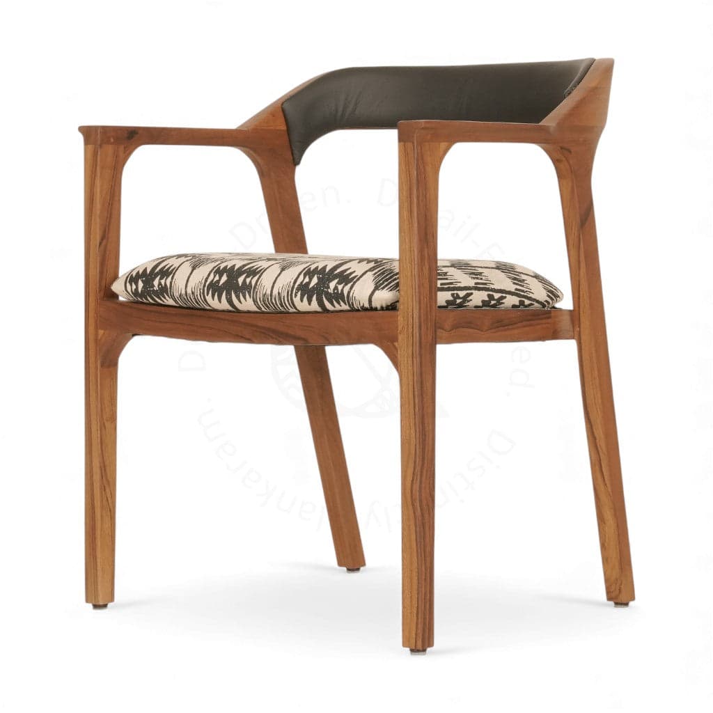 Koi - Teak Dining Chair by Alankaram