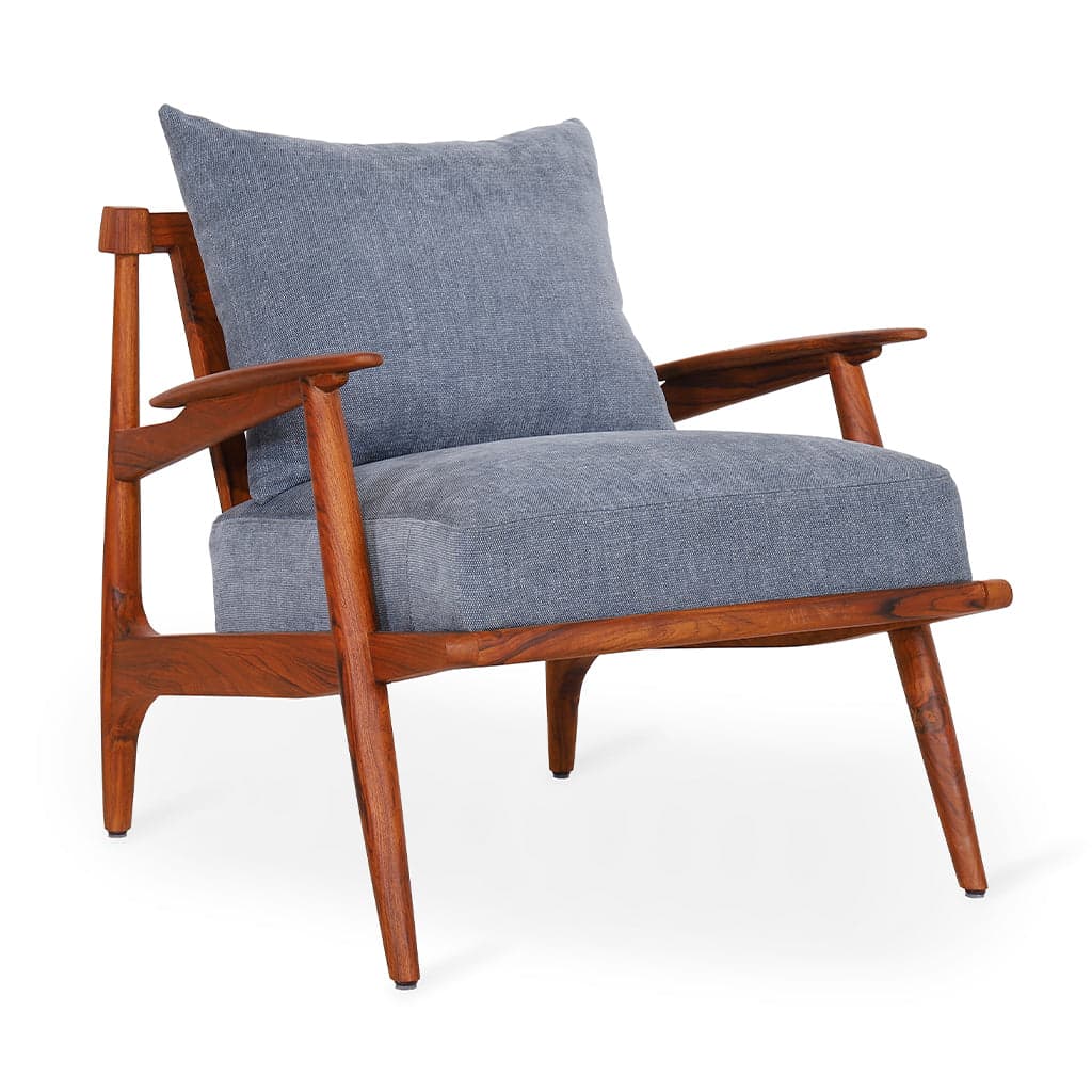 Obalo - Teak Lounge Chair 12 by Alankaram