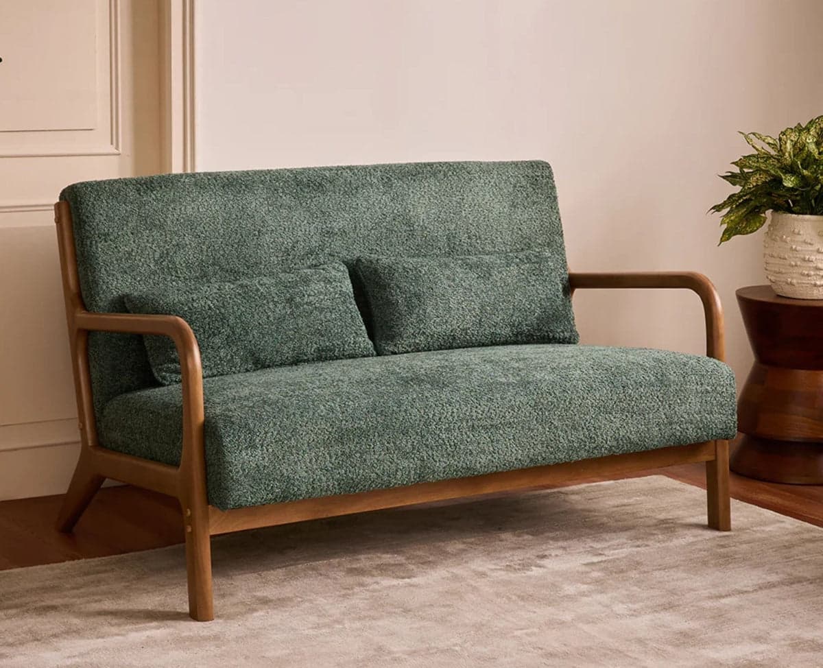 Holborn 2 seater Sofa - (Green) by Furniselan
