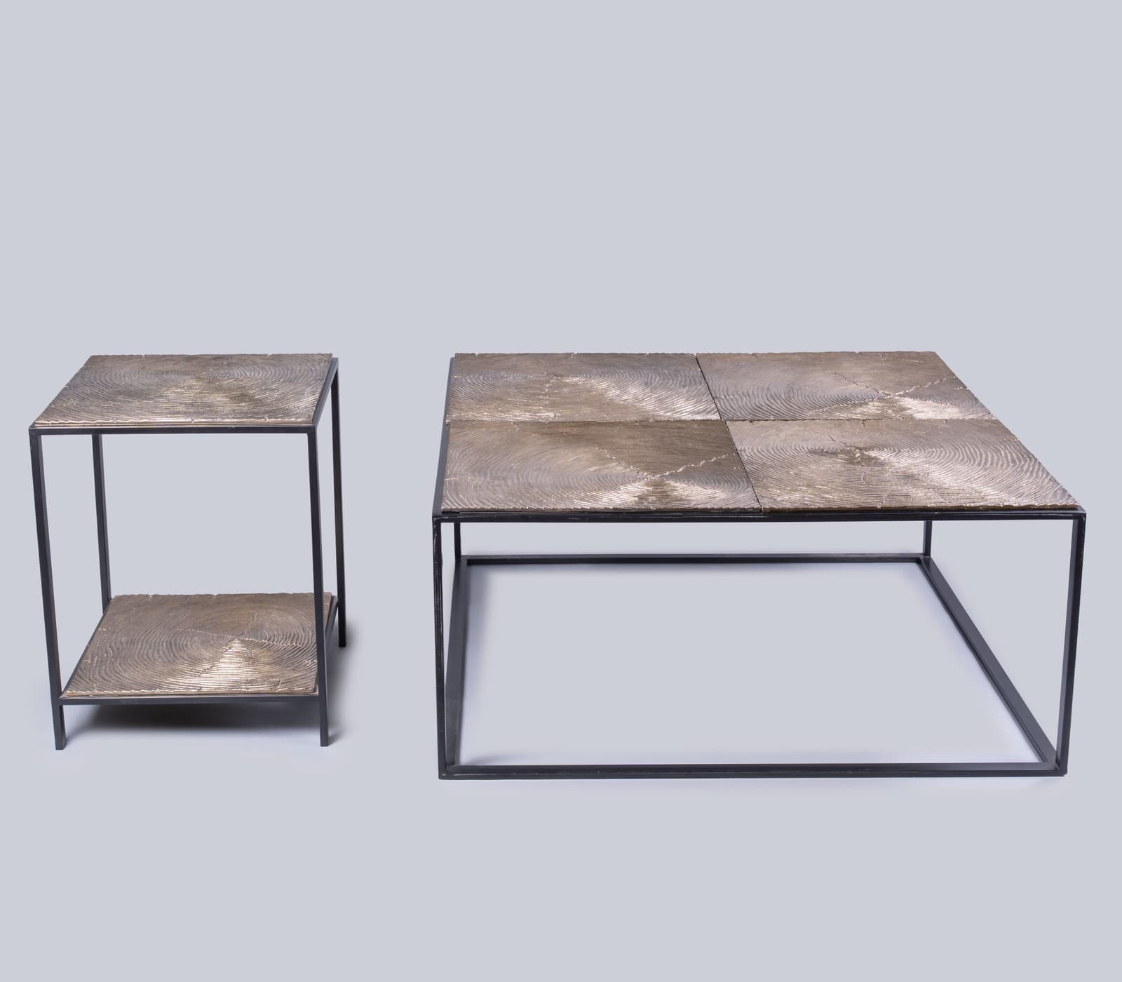 Echo Birch Centre and Side Table by Rabayana designs