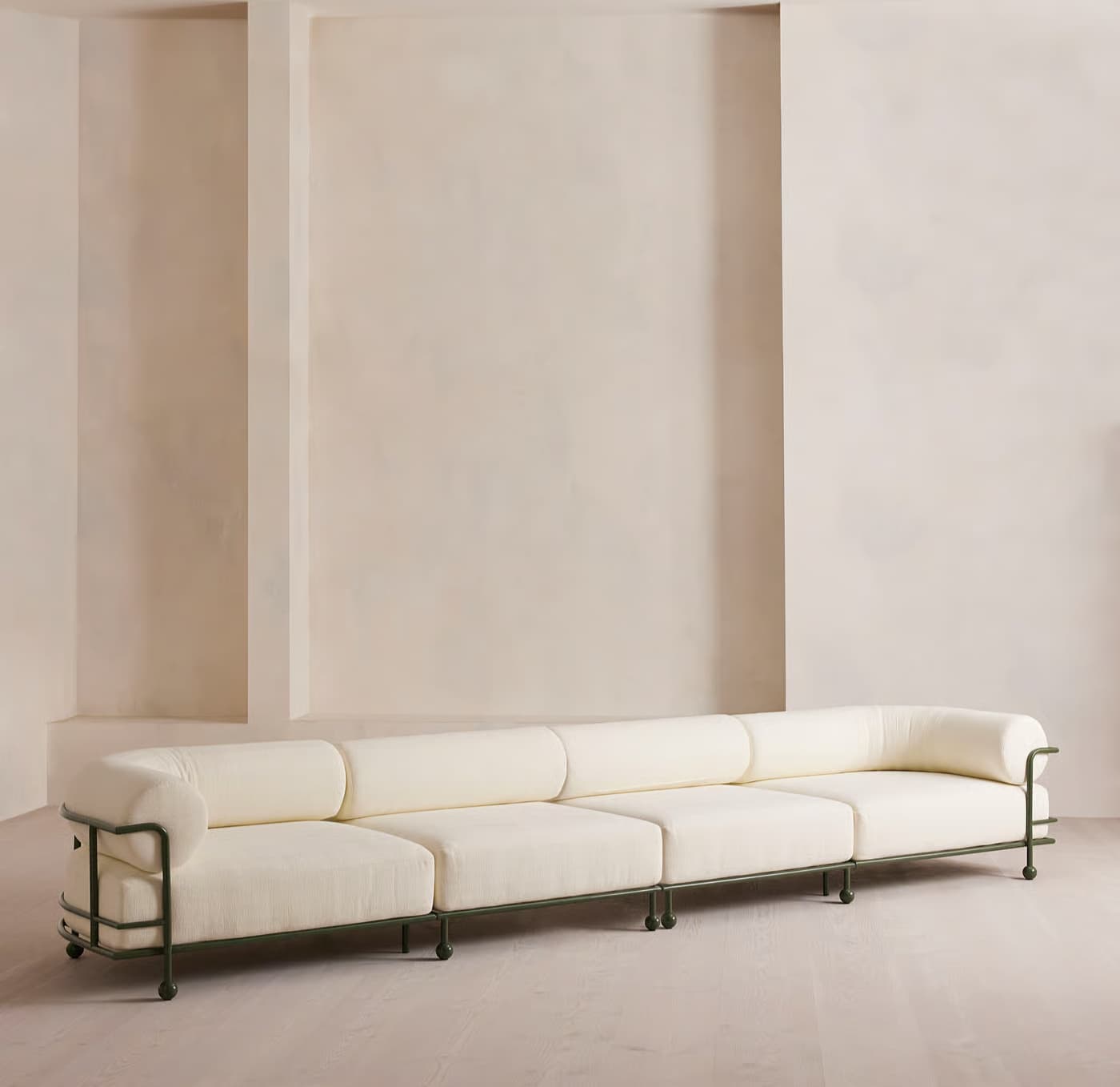 LINE & ARC 5 Seater (Olive Grove) by The Inside project