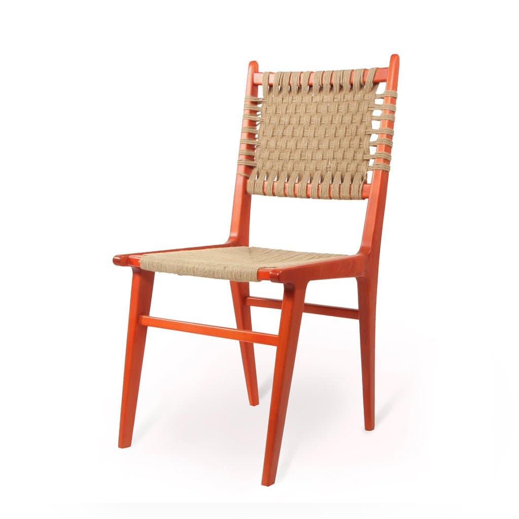 Asandi - Ash,Oak,Beech dining chair, Woven With Stain by Alankaram