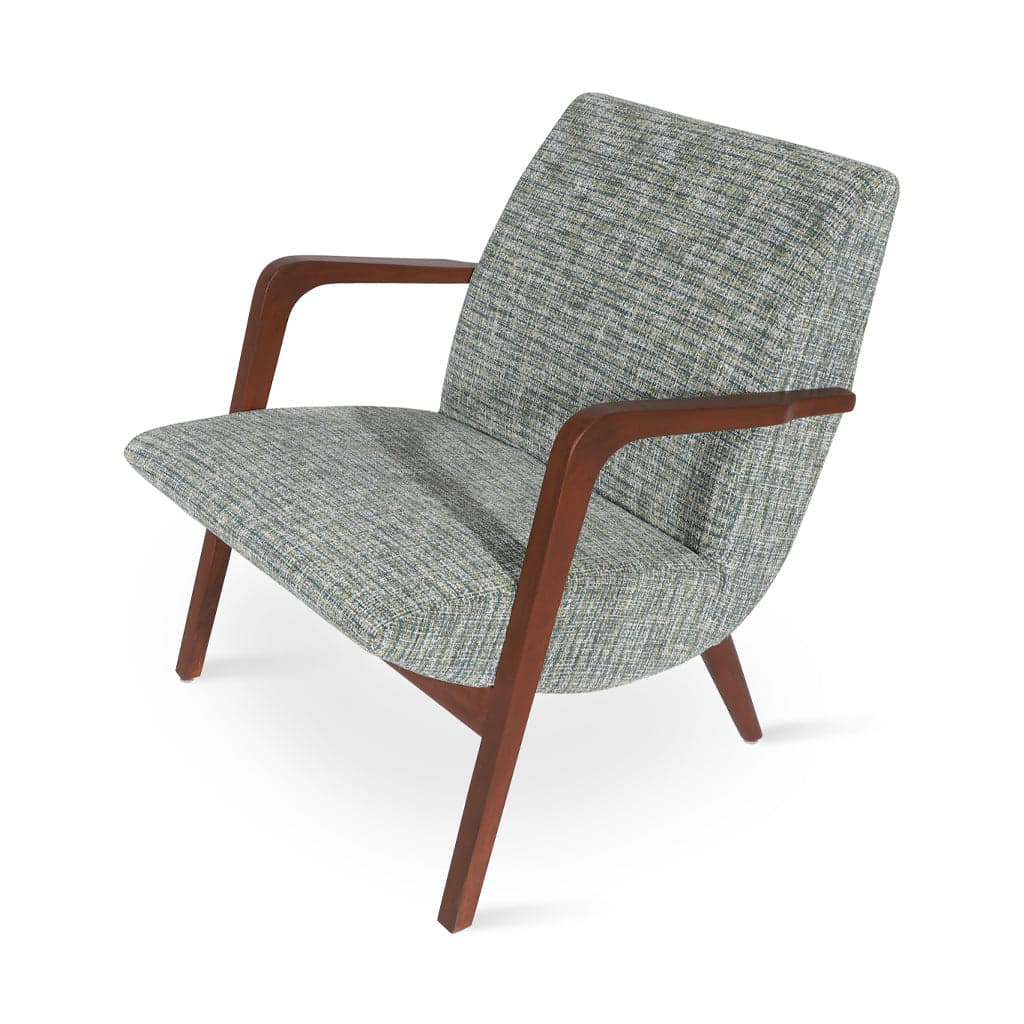 Opak - Teak - Stained Lounge Chair by Alankaram
