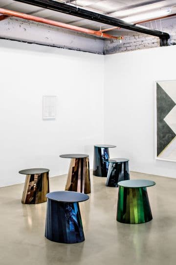 Pli Side Table High by Classicon