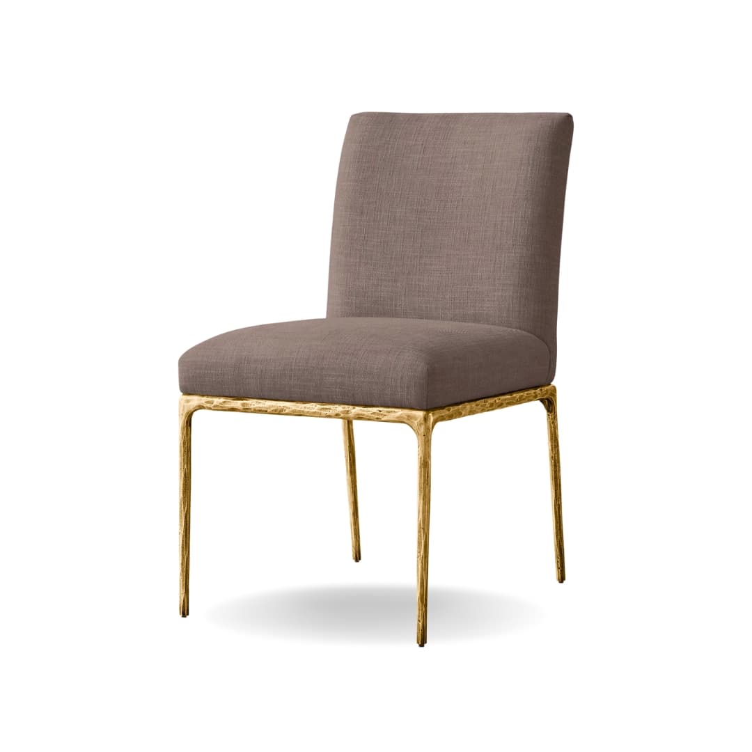 Lucas Dining Chair - Forged Brass by The Inside project
