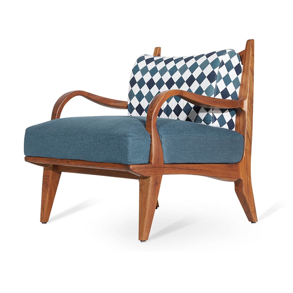 Araal - Teak Lounge Chair 4 by Alankaram