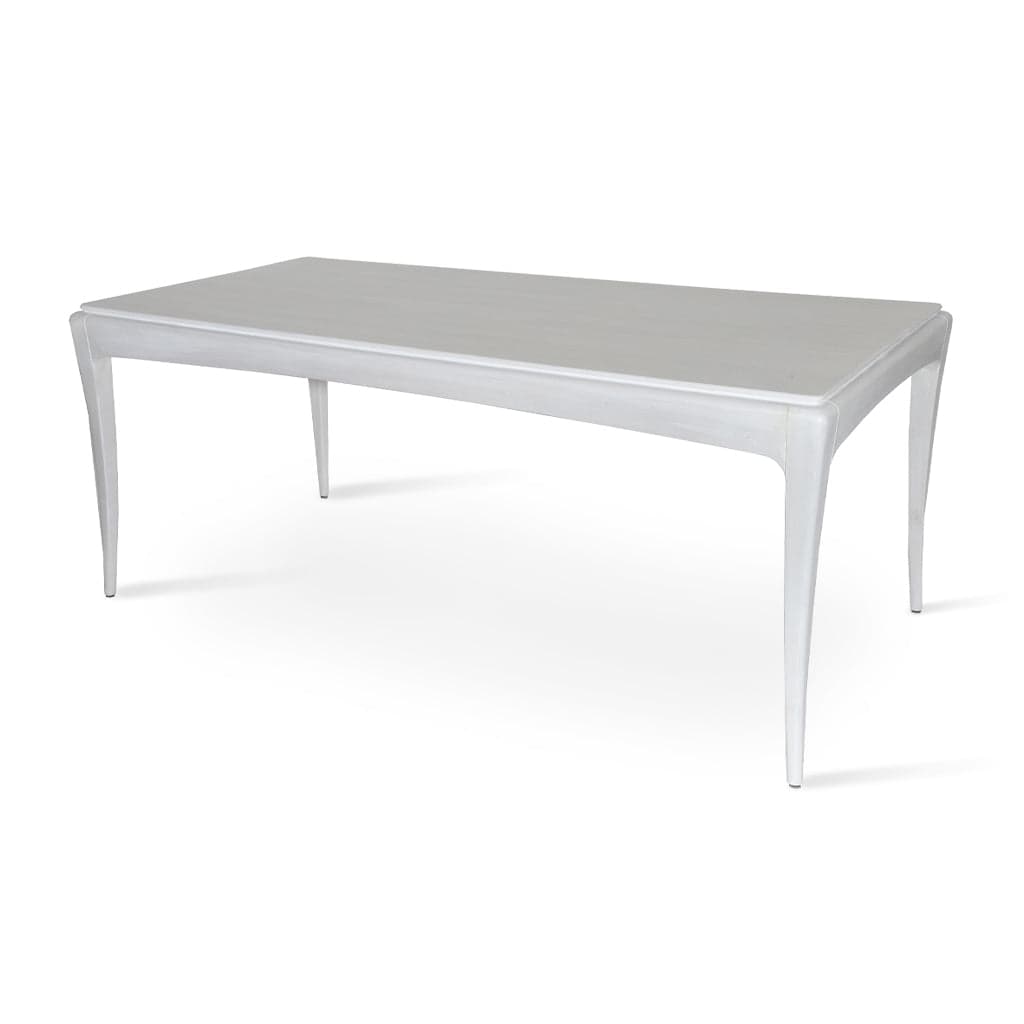 Corbat - Six Seater Ash/Oak/Beech Dining Table, Stained by Alankaram