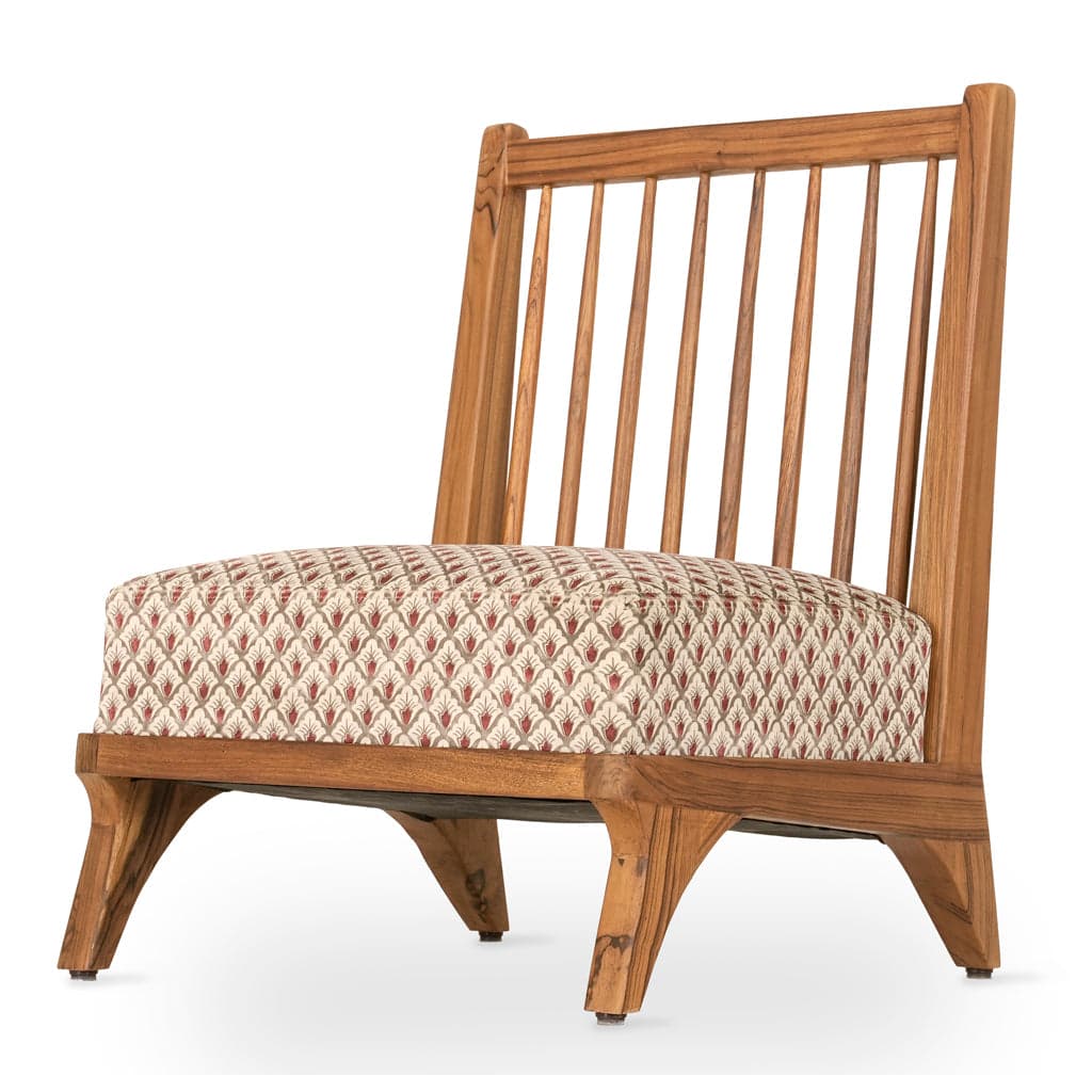 Erkin - Teak Lounge Chair by Alankaram