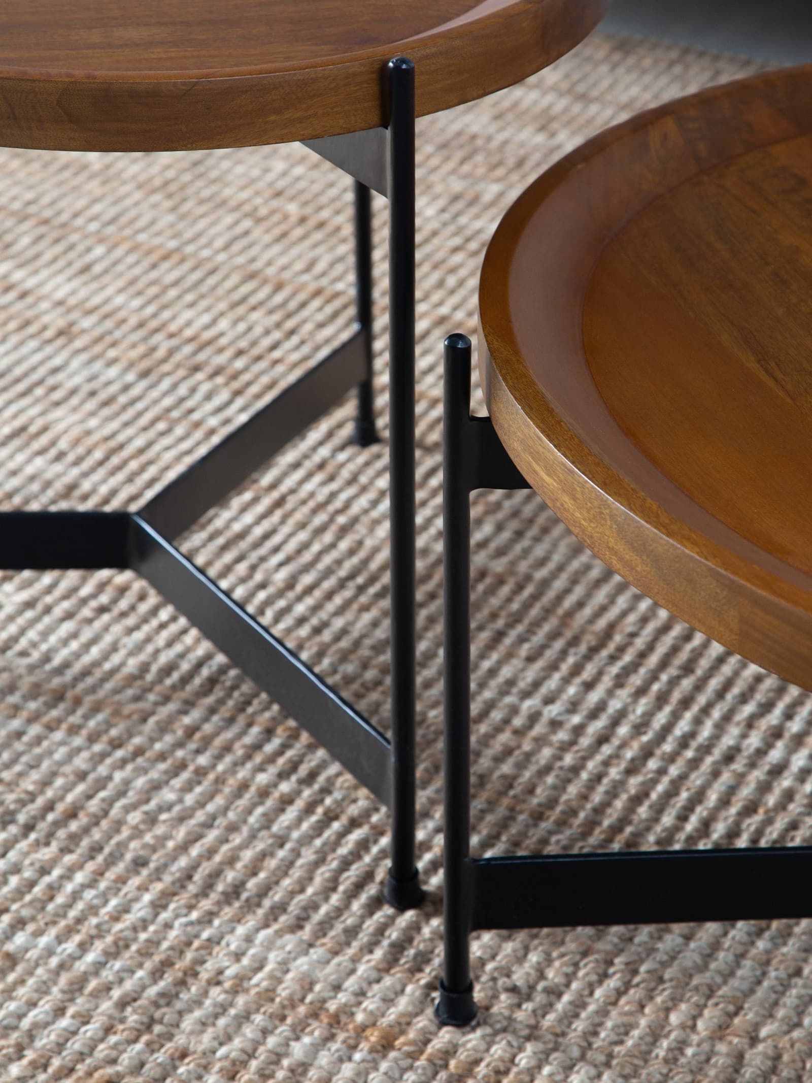 Ashley Coffee Table - Teak Finish by N sqaure studio