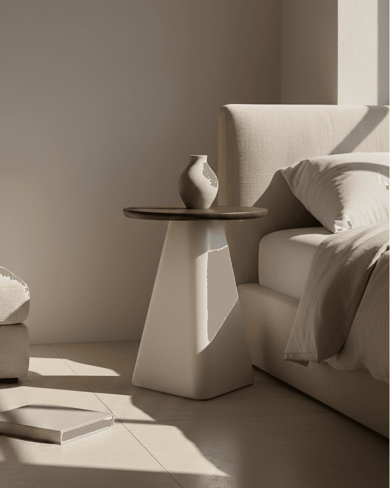 Fold Side Table by AKFD Studio