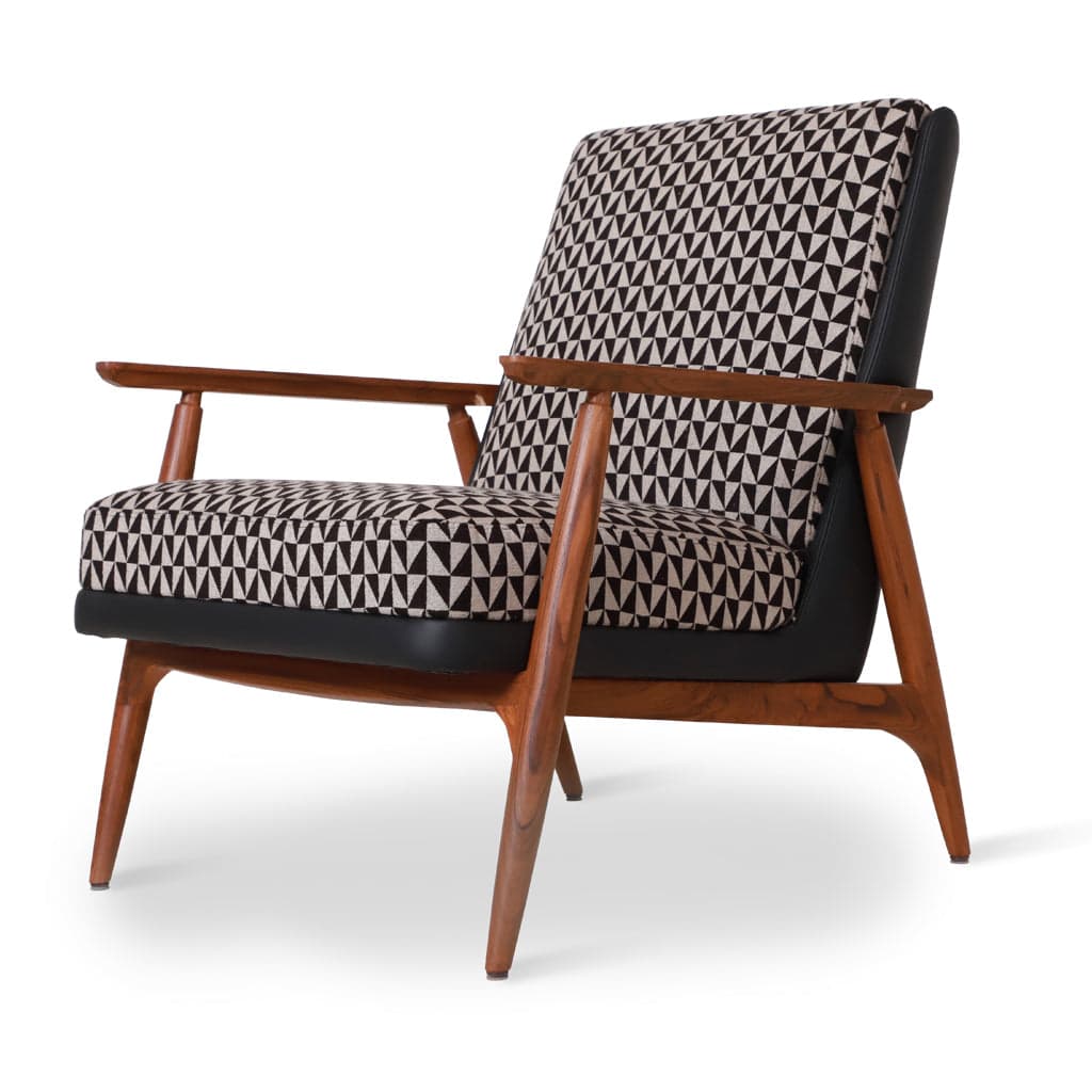 Aronui - Teak Lounge Chair, Stained by Alankaram