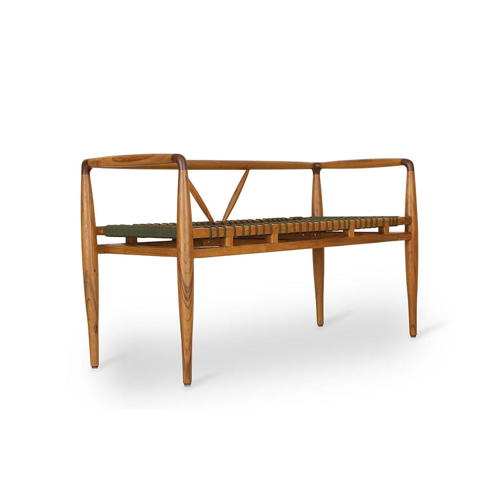 Bangku - Two seater Teak Bench 2 by Alankaram