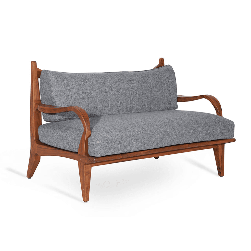 Araal - Two Seater Teak Sofa by Alankaram