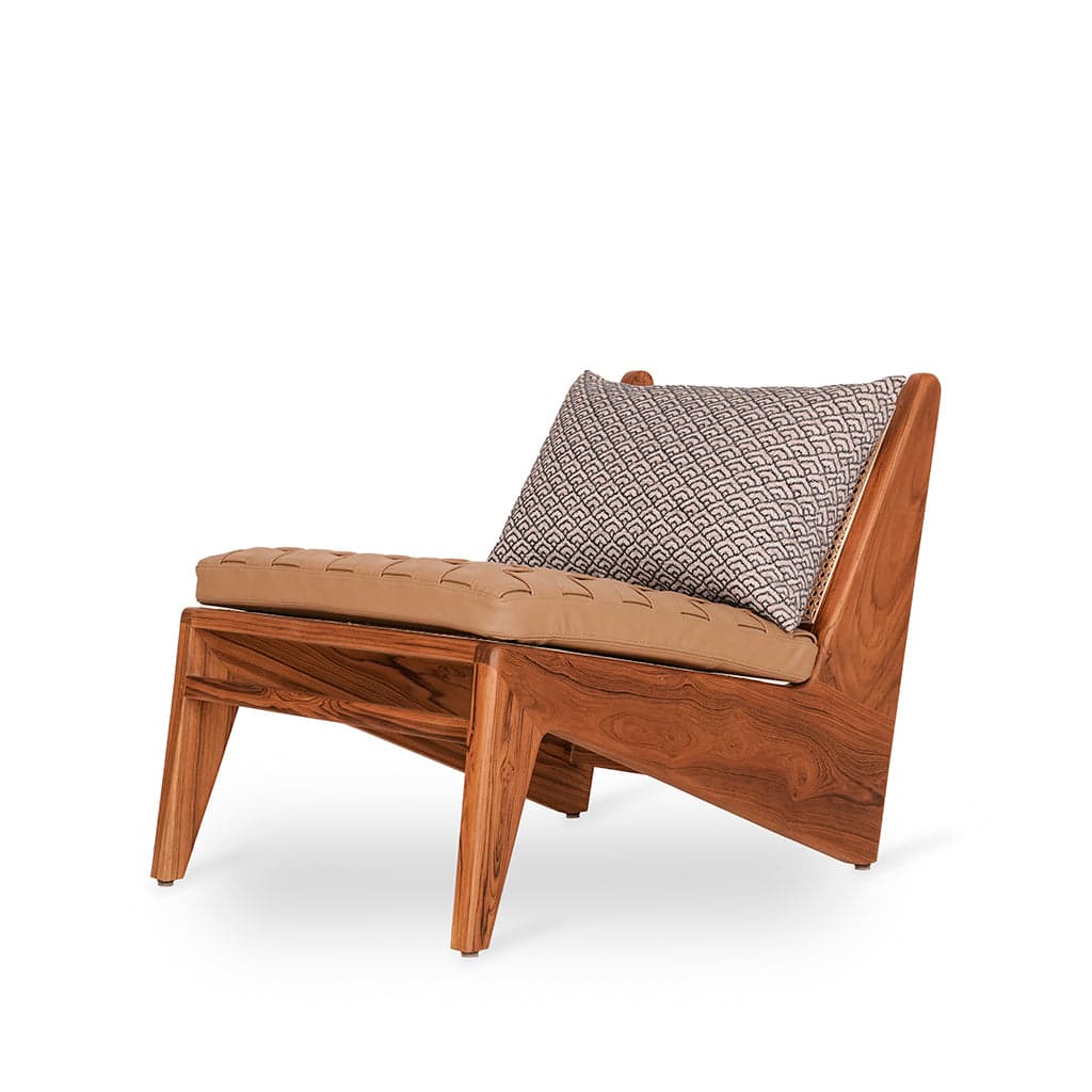 Calma - Teak Lounge Chair by Alankaram