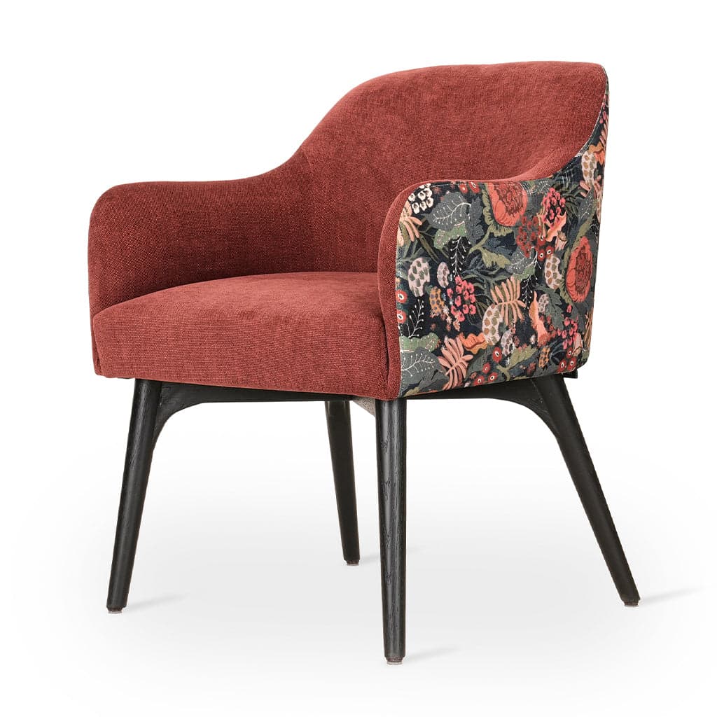 Aavaha - Ash/Oak/Beech Dining Chair, Black Stained by Alankaram