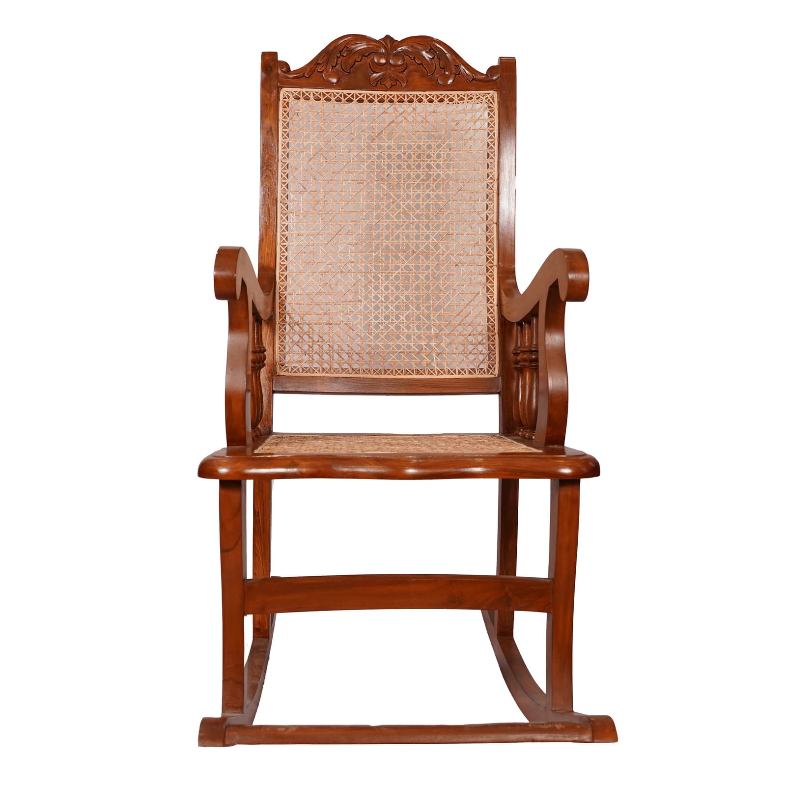 REGAL CANE ROCKING CHAIR by The Artisania
