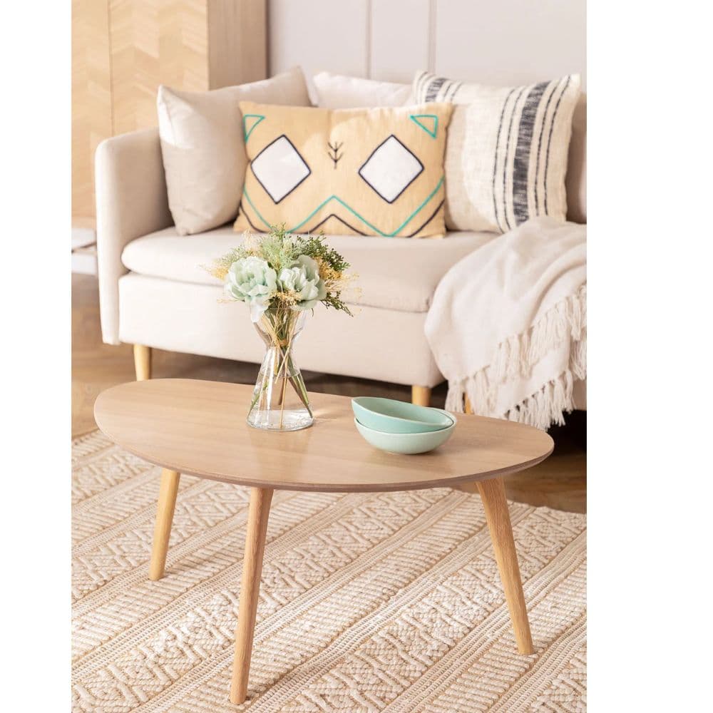 Wooden Side Table by Furnhands