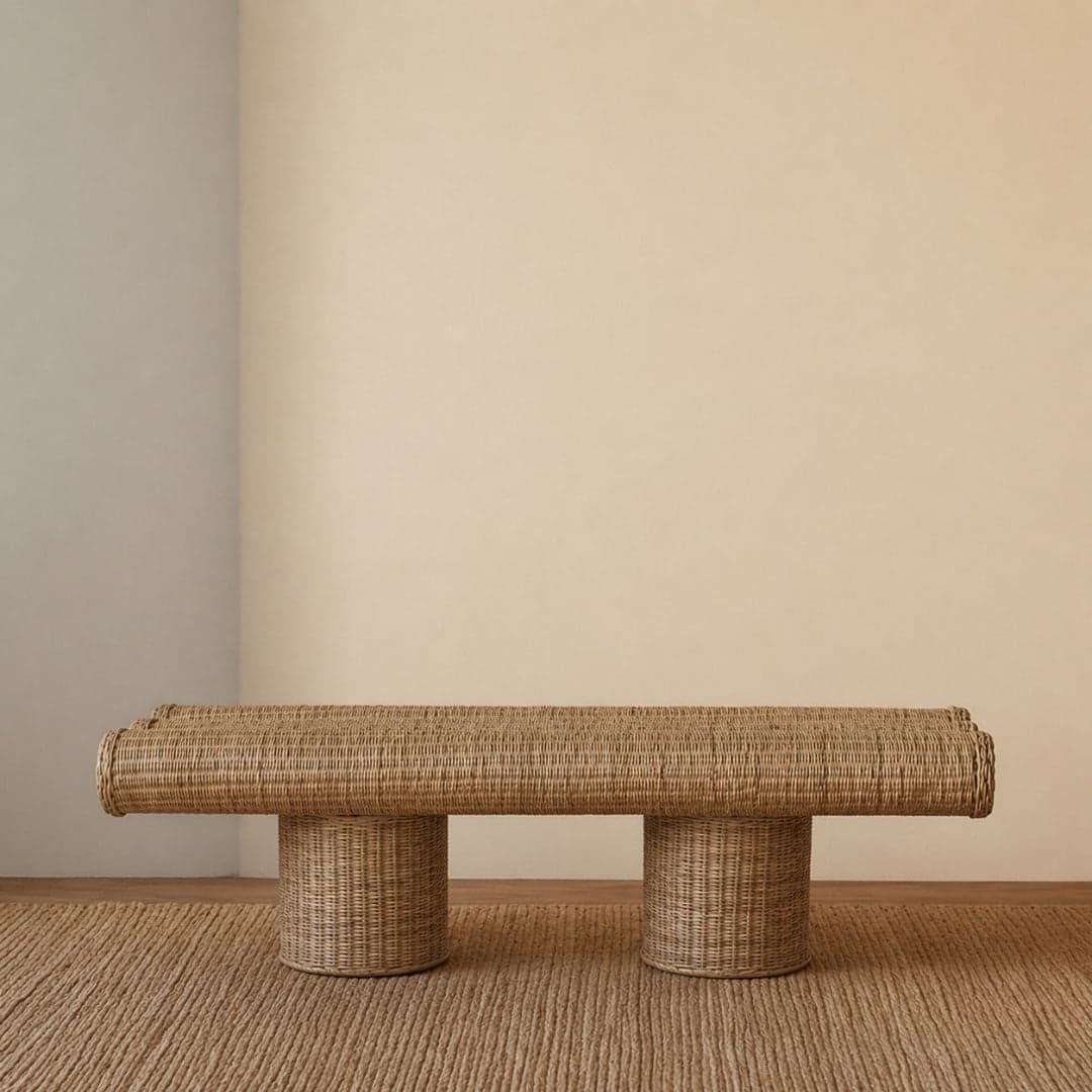 Aro Bamboo Bench by Opaque studio