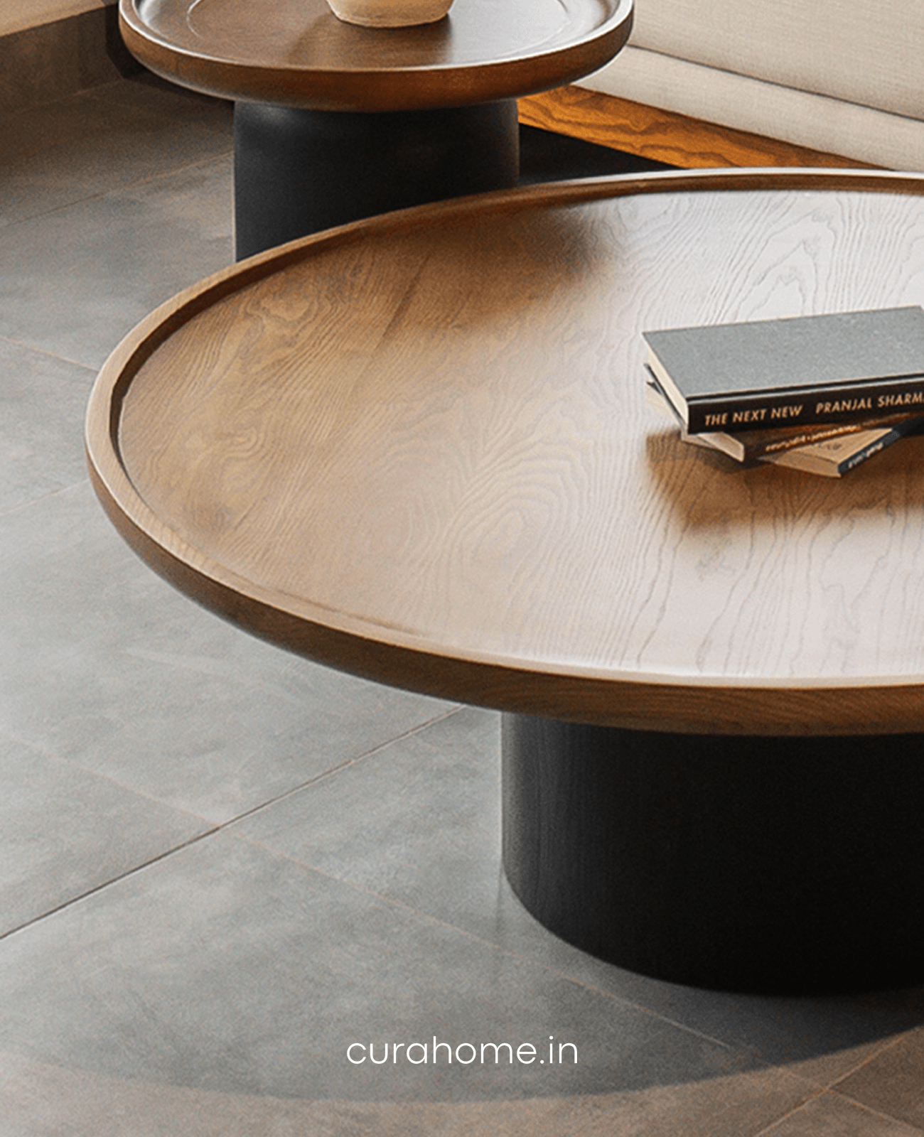 Dodo Dual Color Nested Coffee Table by CuraHomes