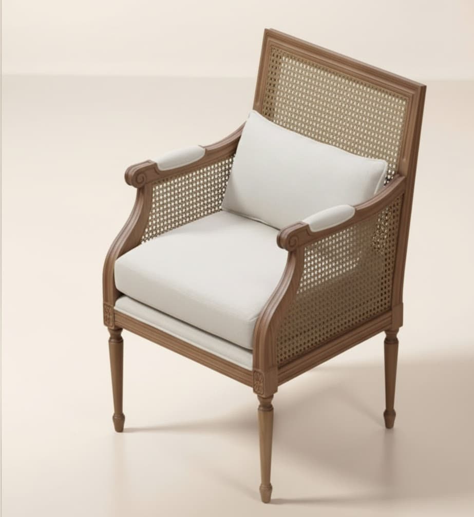 The Arya Dining Chair (Natural Teak) by The Inside project