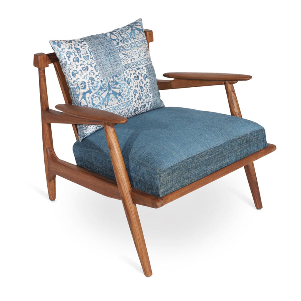 Obalo - Teak Lounge Chair 15 by Alankaram