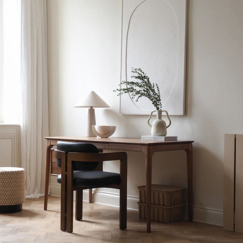 Wooden Chair with Desk for Work – Modern Home Office & Study Furniture by Furnhands