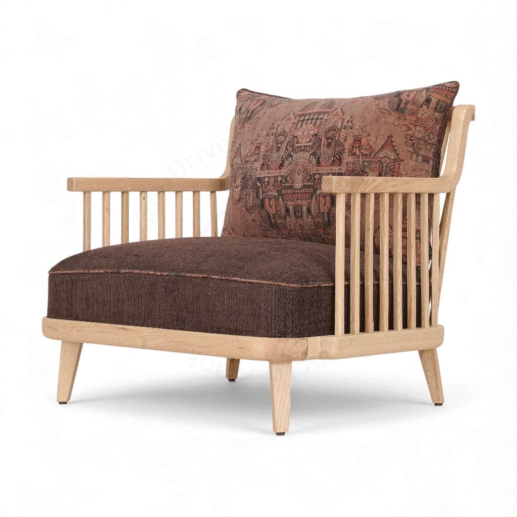 Lega - Ash/Oak/Beech, Lounge Chair by Alankaram