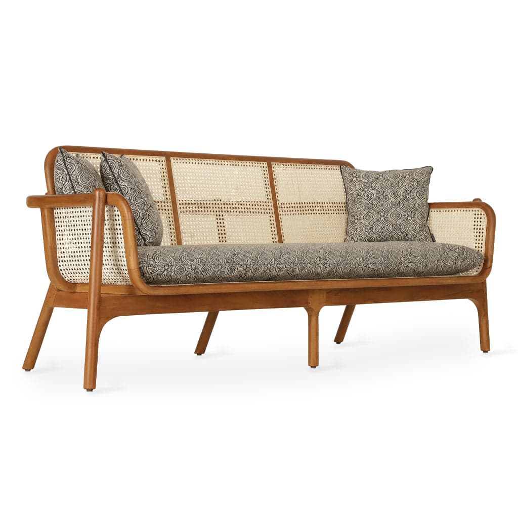 Bango - Three Seater Teak Sofa 5 by Alankaram