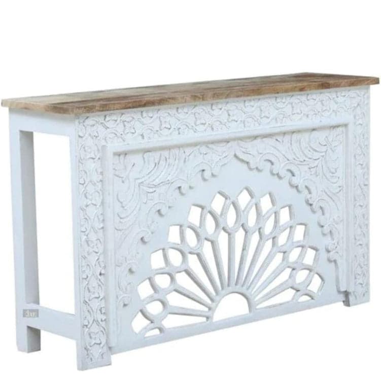Viraaj Mango Wood Console Table by The Artisania
