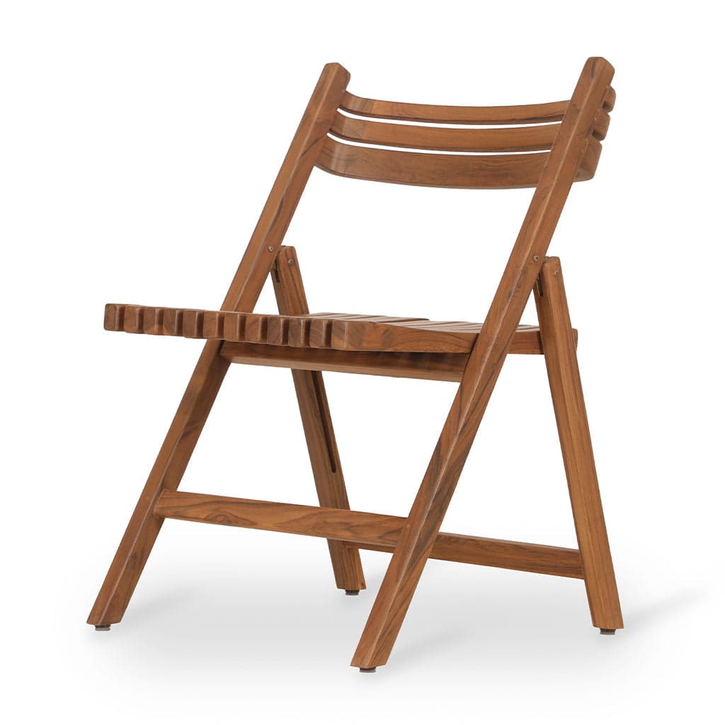 Plygu - Teak Dining Chair, Foldable by Alankaram