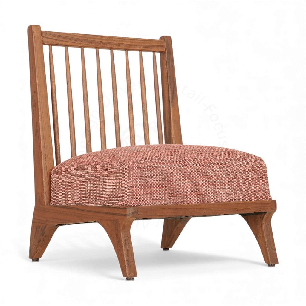 Erkin - Teak Lounge Chair 3 by Alankaram