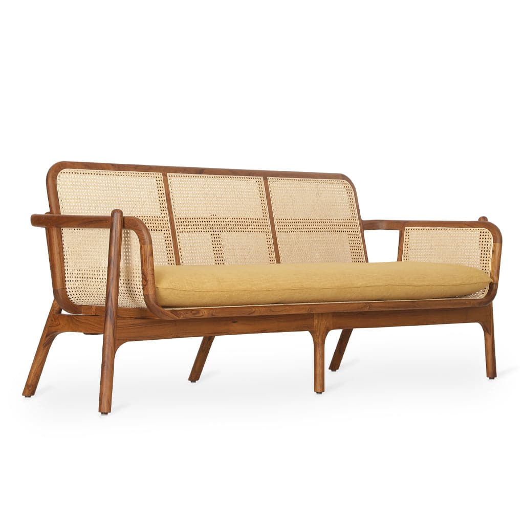 Bango - Three Seater Teak Sofa 6 by Alankaram