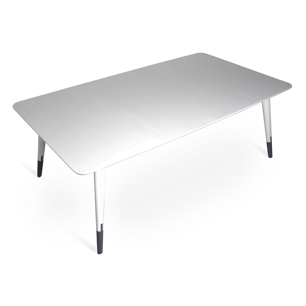 Ambu - Six Seater Ash/Oak/Beech Dining Table, Laminate Top by Alankaram