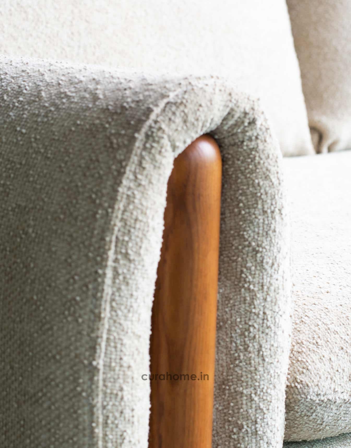 Aeries Three Seater Sofa by CuraHomes