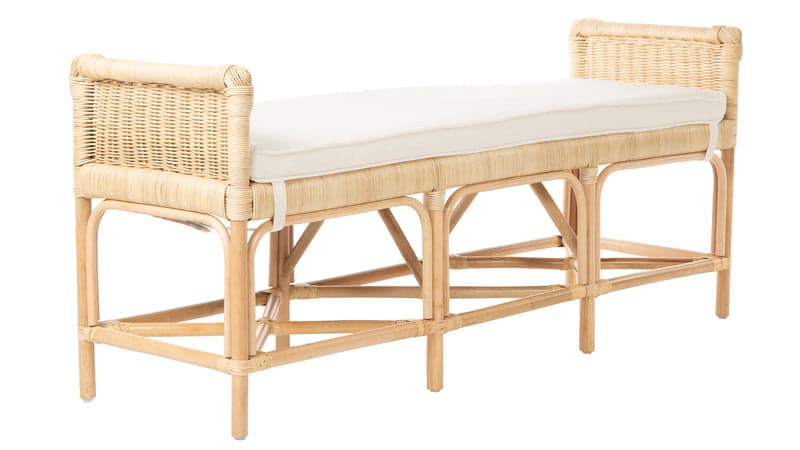 Opulent Weaves Bench by The Inside project