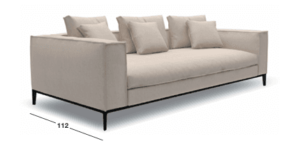 Taylor Large by Frigerio Salotti