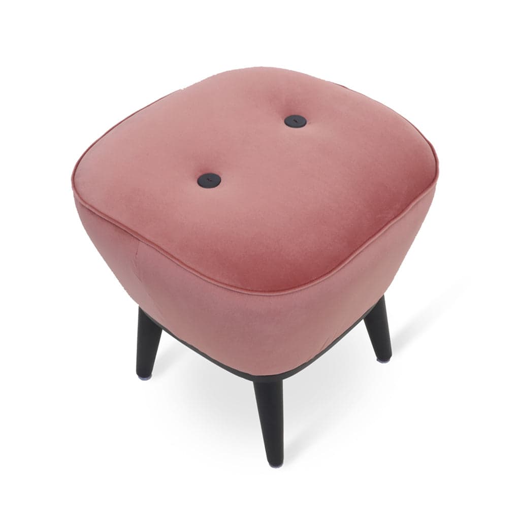 Aarav - Ash/Oak/Beech Pouffe 3 by Alankaram